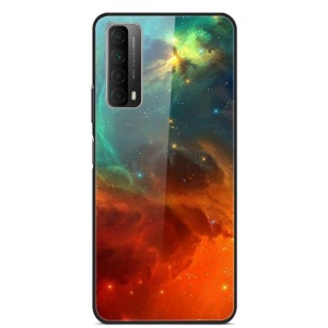 Husa Huawei P Smart 2021- Printing Glass - Cer la apus