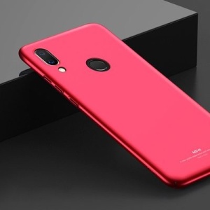 Husa Huawei P20 Lite - MSVII Simple ultra-subțire culoare Rosie - Img 3