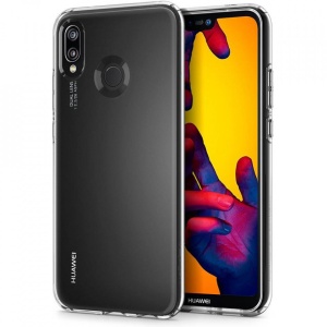Husa Huawei P20 Lite -Spigen Liquid Crystal -Crystal Clear - Img 1