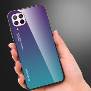 Husa Huawei P30 PRO-Gradient Glass Durable Cover din sticla securizata 9H - Img 3