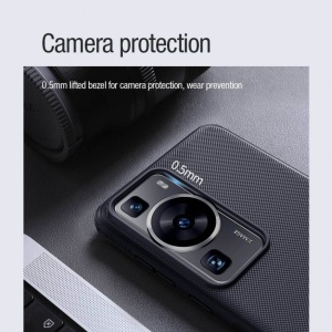 Husa Huawei P60 Pro -Nillkin Super Frosted Shield Case Albastra - Img 3