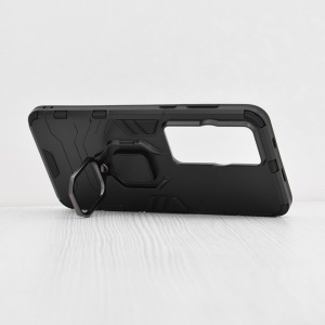 Husa Huawei P60 Pro Silicone Shield Techsuit Neagra - Img 2