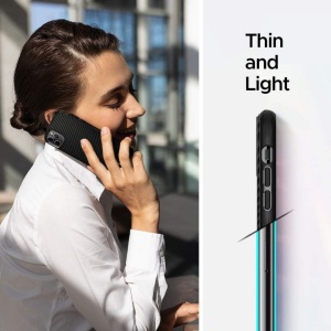 Husa Iphone 11 PRO MAX- Spigen Ciel Wave Shell-Neagra - Img 5