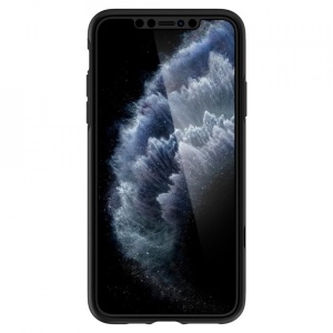 Husa Iphone 11 PRO MAX - Spigen Thin Fit 360-Black - Img 2