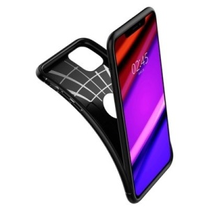 Husa Iphone 11 PRO - Spigen Rugged Armor -Neagra - Img 6