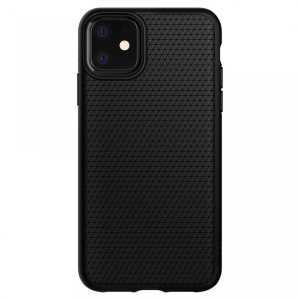 Husa Iphone 11 -Spigen Liquid Air- Negru mat - Img 2