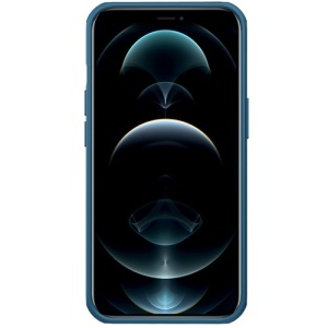 Husa Iphone 13 Mini -Nillkin Super Frosted Shield Case Albastra - Img 5