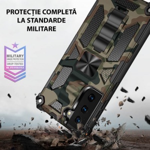 Husa iPhone 14 Pro Max - Blazor Camo Black - Img 3