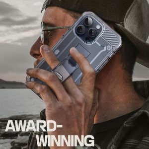 Husa iPhone 15 Pro Supcase Unicorn Beetle Pro -Transparenta - Img 5