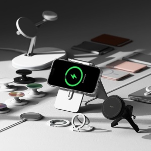 Husa iPhone 16 Plus Ringke Fusion Magsafe Matte clear - Img 7