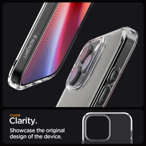 Husa iPhone 16 Pro Max Spigen Ultra Hybrid Crystal Clear - Img 6