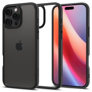 Husa iPhone 16 Pro Spigen Ultra Hybrid Matte Black - Img 1