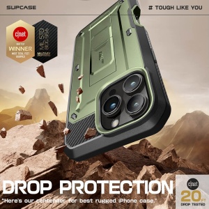 Husa iPhone 16 Pro Supcase Unicorn Beetle Pro Guldan - Img 5