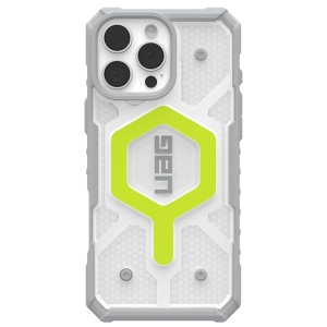 Husa iPhone 16 Pro UAG Pathfinder Clear MagSafe Active Neon - Img 1