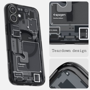 Husa iPhone 16 Spigen Ultra Hybrid MagSafe Zero One - Img 4