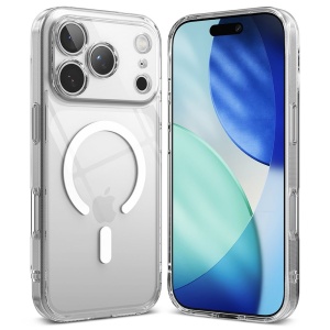 Husa iPhone 17 Pro Max Ringke Fusion Magnetic Magsafe transparenta - Img 4