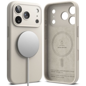 Husa iPhone 17 Pro Max Ringke Silicone Magnetic Magsafe stone - Img 2