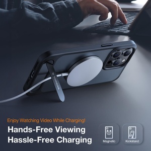 Husa iPhone 17 Pro Max Torras Pstand neagra - Img 3
