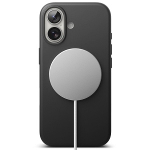 Husa iPhone 17 Ringke Silicone Magnetic Magsafe Neagra - Img 4