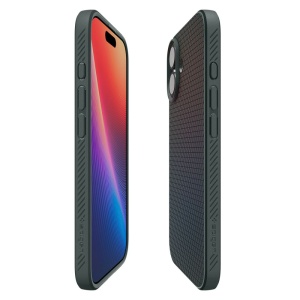 Husa iPhone 17 Spigen Liquid Air Abyss Green - Img 7