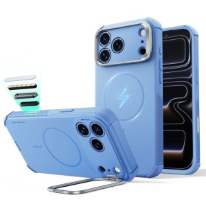 Husă iPhone 18 Pro ESR Cyber Armor Kickstand Light Blue