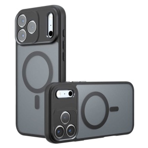 Husă iPhone 18 Pro Max și iPhone 17 Pro Max Techsuit PureFrost MagSafe, Frosted Black