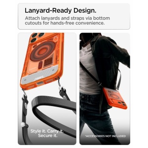 Husă iPhone 18 Pro Max Spigen Ultra Hybrid C-One - Tangerine - Img 3