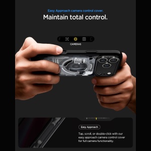 Husă iPhone 18 Pro Max - Spigen - Ultra Hybrid MagSafe - Zero One Black - Img 2