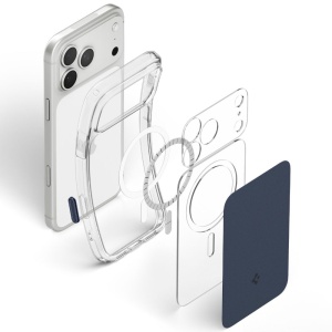 Husă iPhone 18 Pro Max - Spigen - Ultra Hybrid T MagSafe - Matte Blue - Img 11