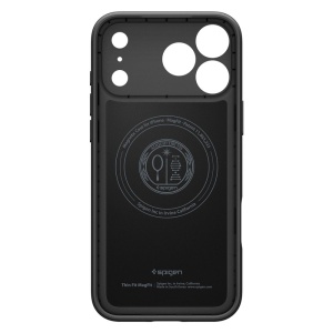 Husă iPhone 18 Pro Max Subțire Spigen Thin Fit - neagra - Img 10