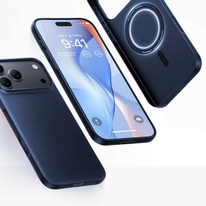 Husă iPhone 18 Pro Max - Torras - OriginFit-Mag Series - Deep Blue - Img 4