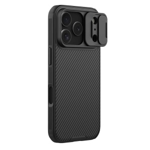 Husă iPhone 18 Pro Nillkin CamShield Pro Magnetic Black - Antisoc - Img 2