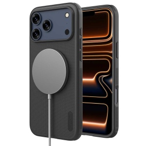 Husă iPhone 18 Pro Nillkin Super Frosted Shield Pro Magnetic Black