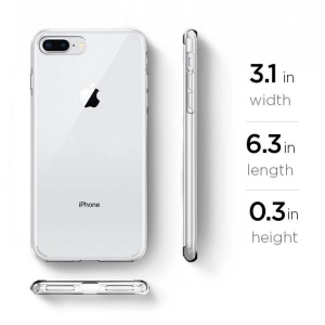 Husa Iphone 7/8 PLUS -Spigen Liquid Crystal -Crystal Clear - Img 8