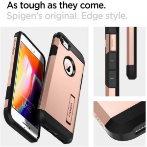 Husa Iphone 7 -Spigen Tough Armor -Blush Gold - Img 2