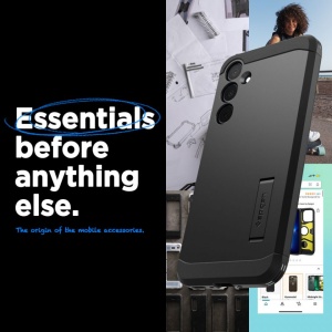 Husa Samsung Galaxy A35 Spigen Tough Armor Neagra - Img 3