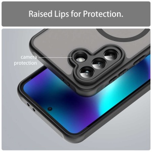 Husă Samsung Galaxy A37 5G Techsuit HaloFrost II MagSafe Neagră - Img 3