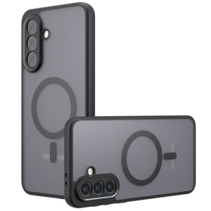 Husa Samsung Galaxy A56 PureFrost MagSafe Frosted Black