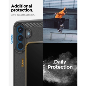 Husa Samsung Galaxy A57 Spigen Rugged Armor Neagra - Img 2