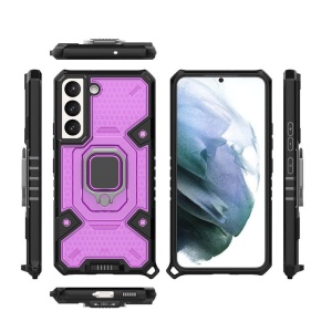 Husa Samsung Galaxy S22 - Honeycomb Armor- Rose Violet - Img 3