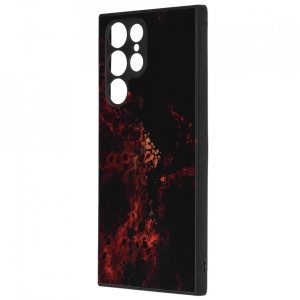 Husa Samsung Galaxy S22 Ultra - Printing Glass Red Nebula - Img 3