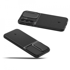 Husa Samsung Galaxy S23 FE Spigen Optik Armor Neagra - Img 6