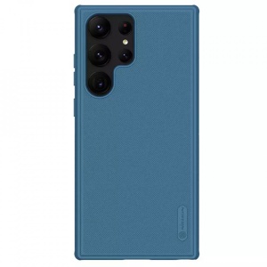 Husa Samsung Galaxy S23 Ultra -Nillkin Super Frosted Shield Case Albastra - Img 1