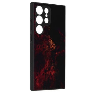 Husa Samsung Galaxy S23 Ultra - Printing Glass Red Nebula - Img 2
