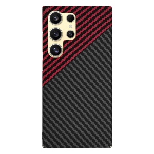 Husa Samsung Galaxy S24 Ultra Carbonite FiberShell Red Vortex - Img 4