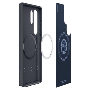 Husa Samsung Galaxy S25 Ultra Caseology Parallax Magsafe Navy Violet by Spigen - Img 6