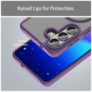 Husa Samsung Galaxy S26 HaloFrost Magsafe mov inchis - Img 3