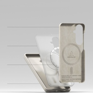 Husa Samsung Galaxy S26 Ringke Silicone Magnetic Magsafe Stone - Img 5