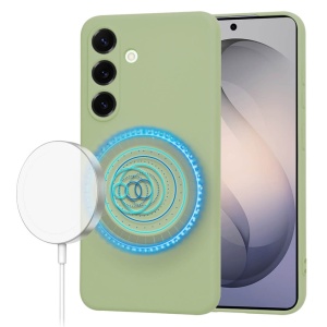 Husa Samsung Galaxy S26 SoftFlex Magsafe verde matcha