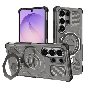 Husa Samsung Galaxy S26 Ultra Carbon Shield PRO Smoke Black